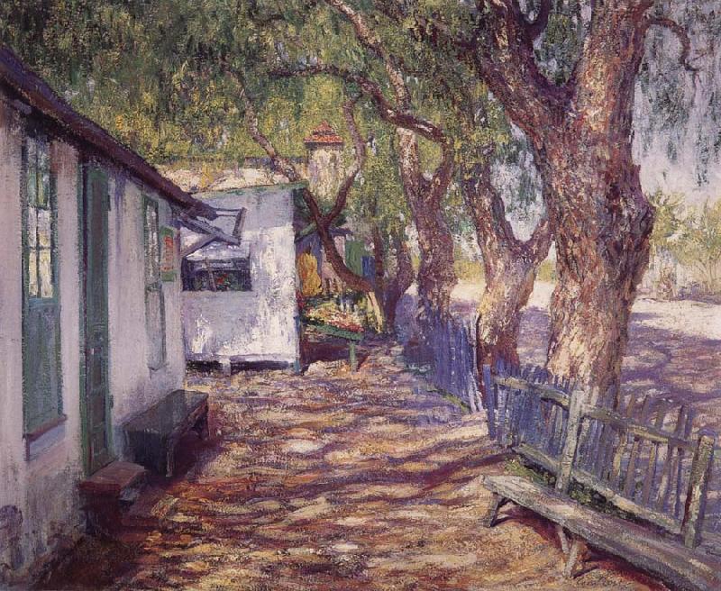 Guy Rose San Gabriel Road china oil painting image